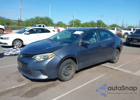 2015 Toyota Corolla Le/Le Plus/Le Premium из США, поврежденный, VIN 5YFBURHE4FP213873